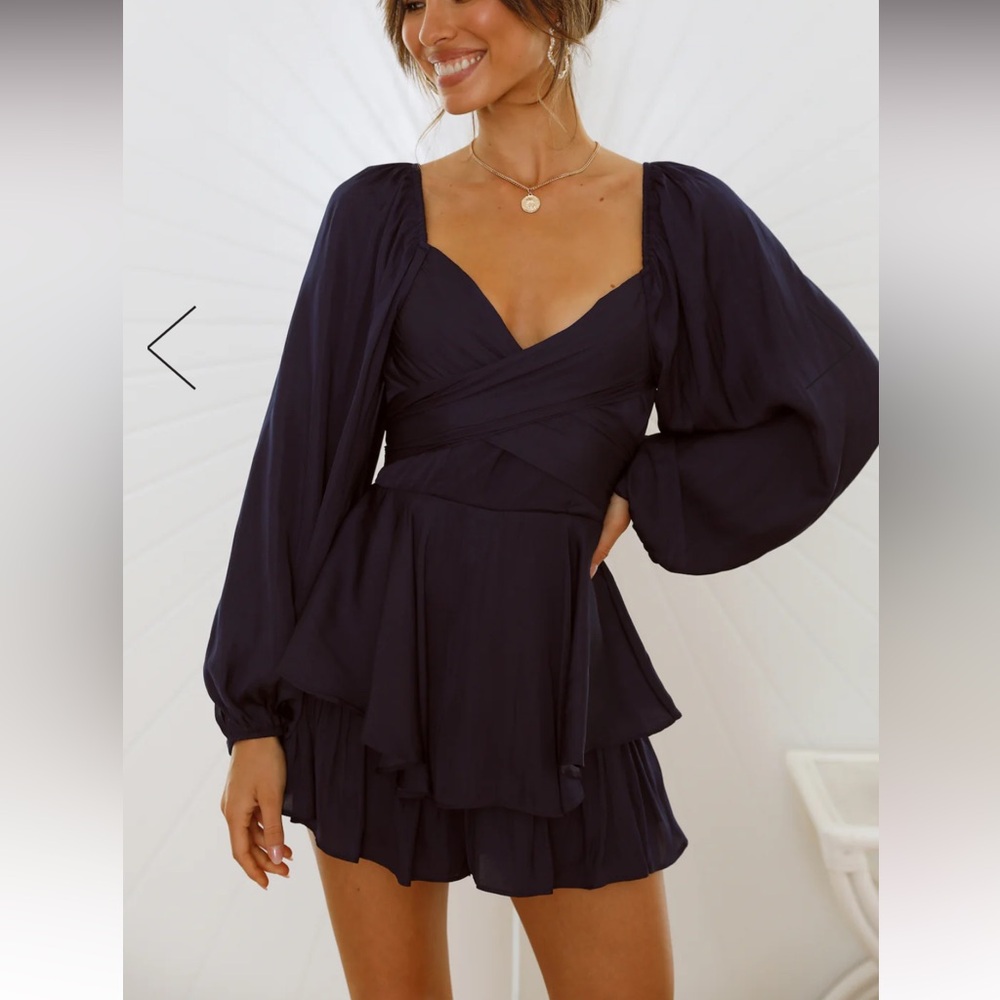 Hello Molly - SUNRISE MEMORIES ROMPER NAVY